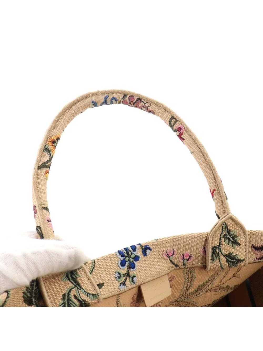 ★SOLD★ Dior Petite Fleur Book Tote Canvas - Picture 8 of 10